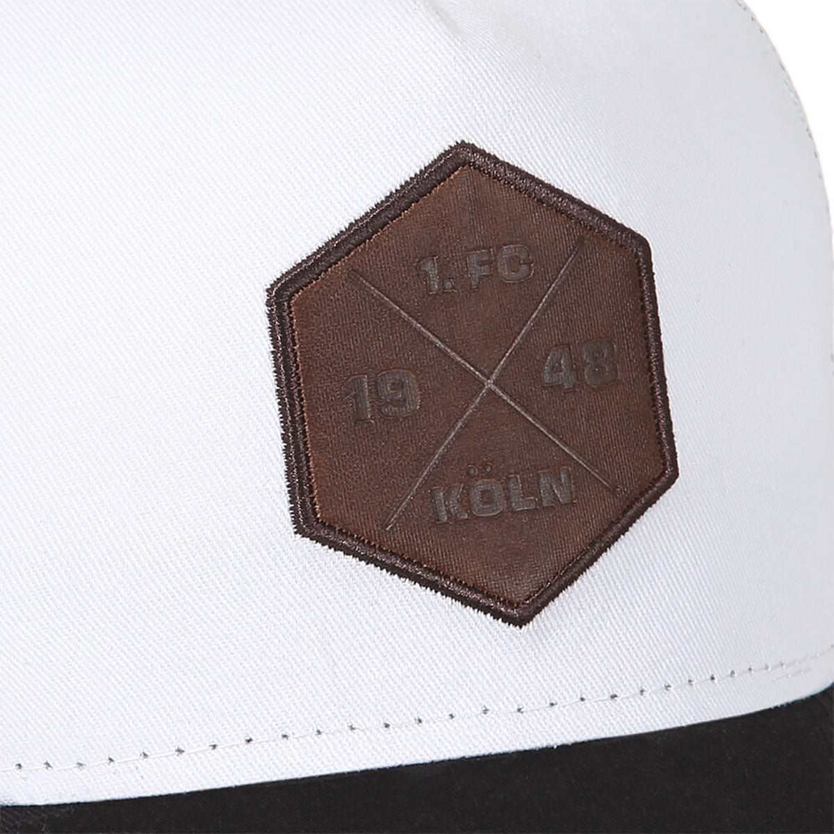 1. FC Köln New Era Trucker Cap Patch white/black