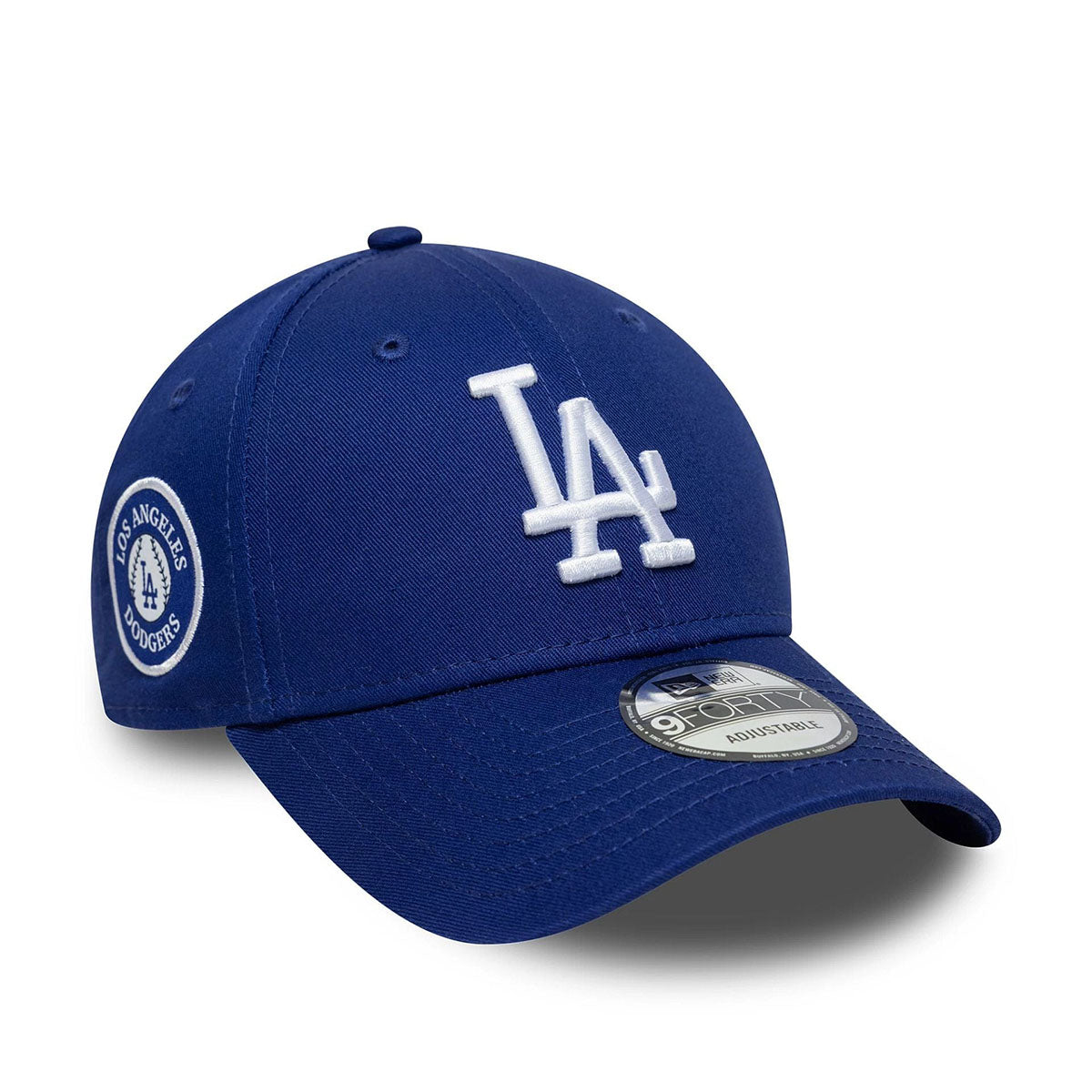 New Era 9FORTY Cap Los Angeles Dodgers MLB Side Patch dark blue