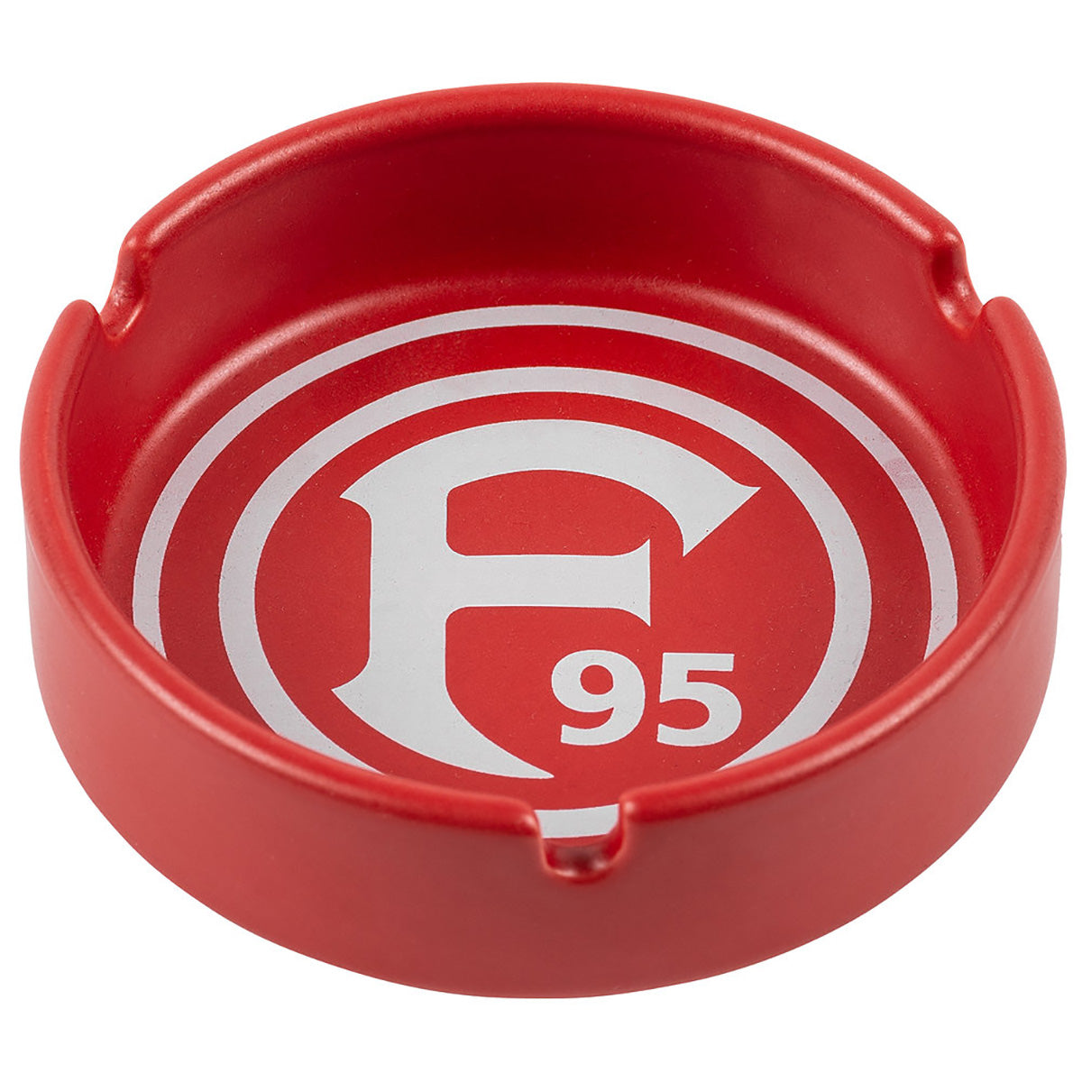 Fortuna Düsseldorf Aschenbecher "Fortuna" red