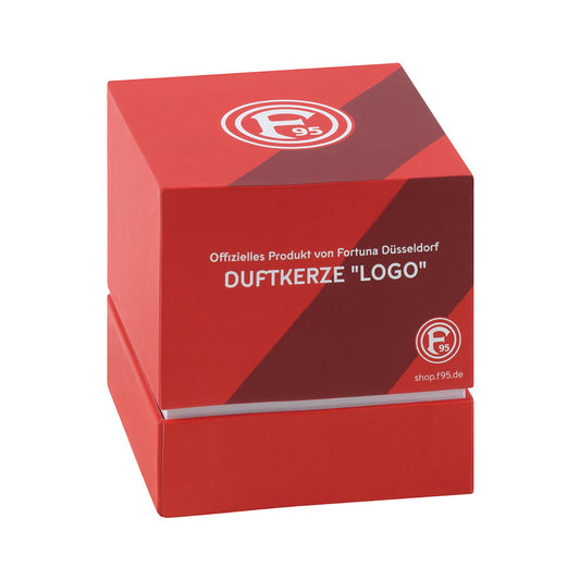 Fortuna Düsseldorf Duftkerze "Logo" red