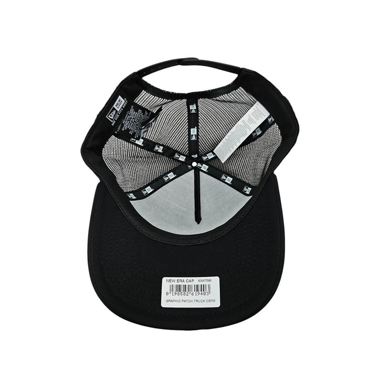 New Era 9FORTY A-Frame Trucker Cap Graphic Patch black