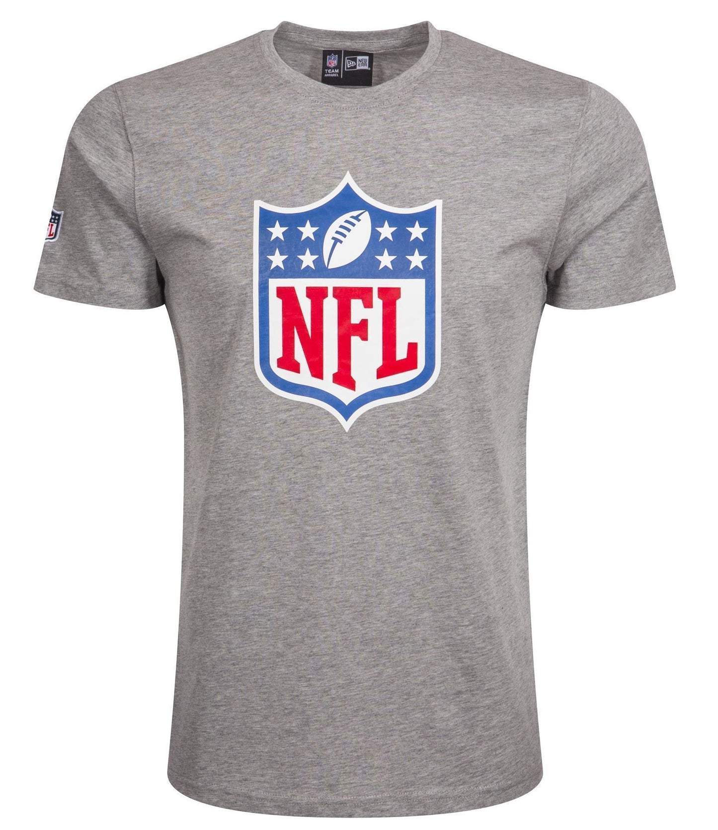 New Era Herren T-Shirt NFL Shield Logo grau