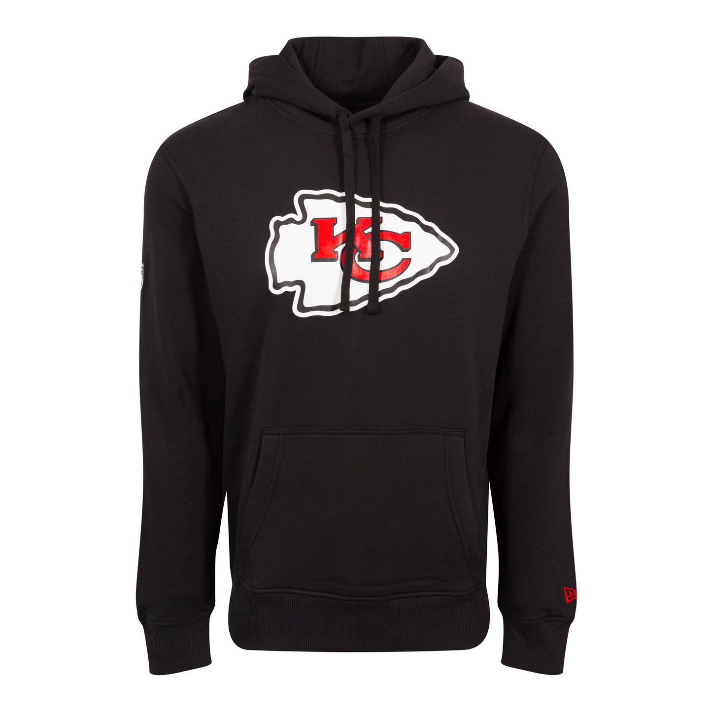 New Era Herren Hoodie NFL Kansas City Chiefs Logo schwarz