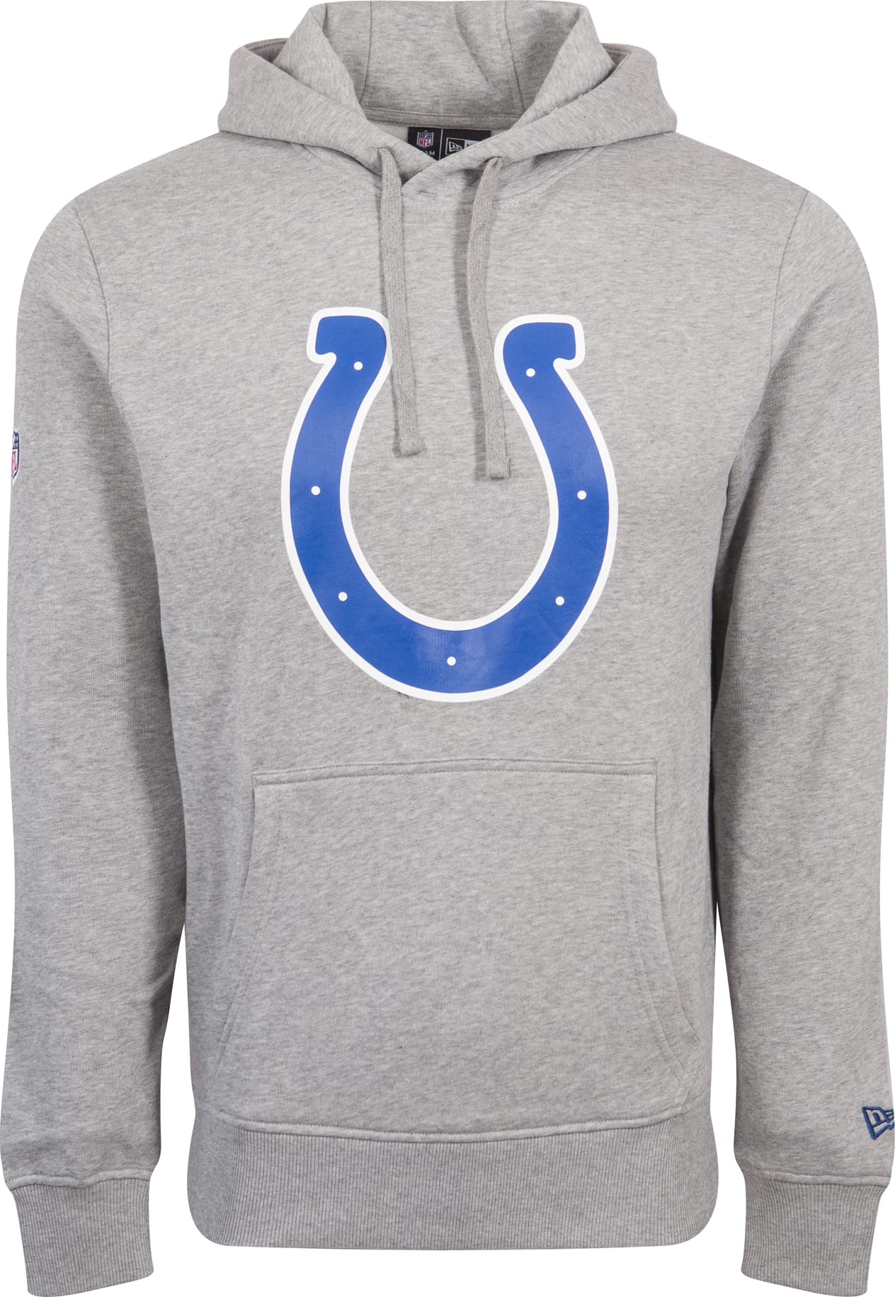 New Era Herren Hoodie NFL Indianapolis Colts Logo grau