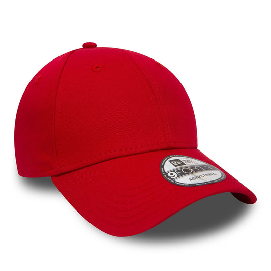 New Era 9FORTY Cap Plain Flag red
