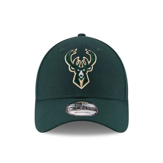 New Era 9FORTY Cap The League Milwaukee Bucks dark green