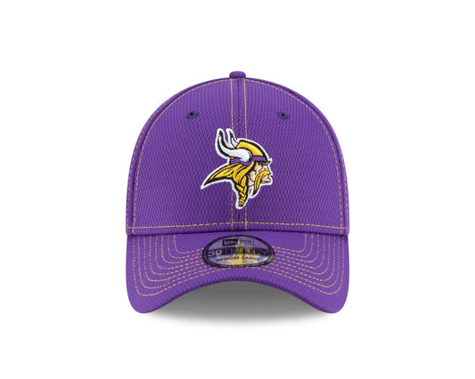 New Era 39THIRTY Stretch Cap Onfield 2019 Sideline Road Minnesota Vikings