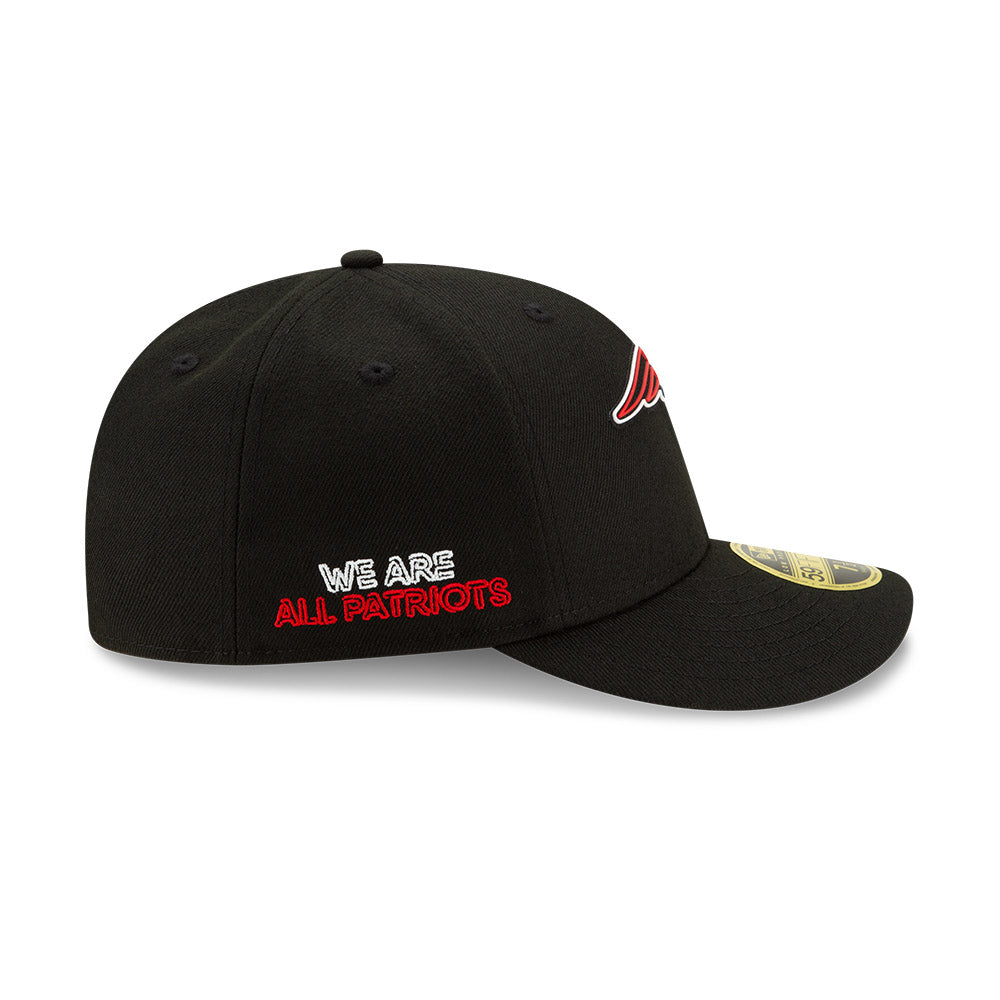 New Era NFL20 Draft LP59FIFTY Cap New England Patriots schwarz