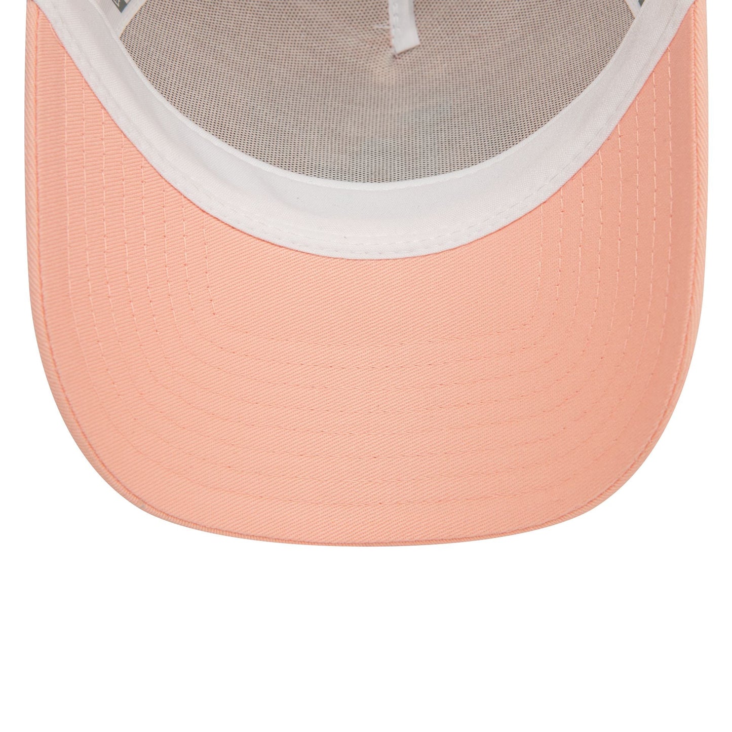 New Era 9FORTY E-Frame Womens Trucker Cap LA Dodgers Metallic pastel pink