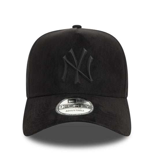 New Era 9FORTY Cap New York Yankees Faux Suede black