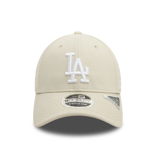 New Era 9FORTY Stretch Cap LA Dodgers MLB beige