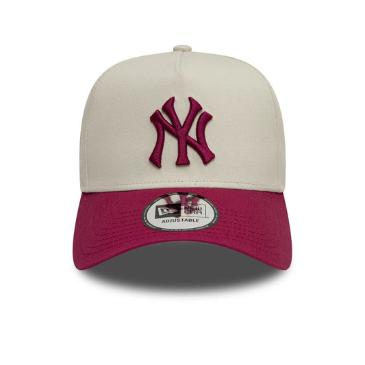 New Era 9FORTY A-Frame Cap New York Yankees World Series Patch cream