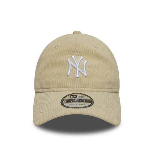 New Era 9TWENTY Cap New York Yankees MLB Cord beige