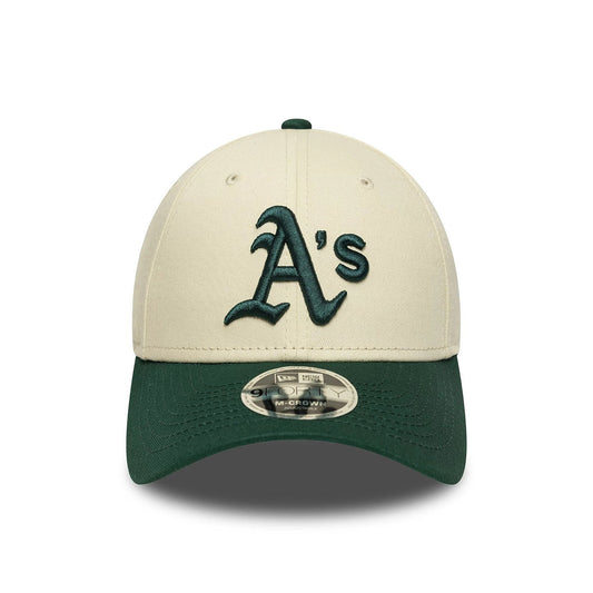 New Era 9FORTY M-Crown Cap Oakland Athletics MLB Colour Block beige