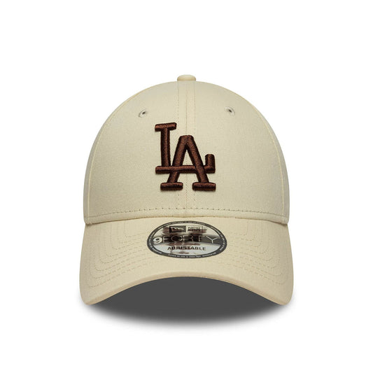 New Era 9FORTY Cap Los Angeles Dodgers MLB League beige