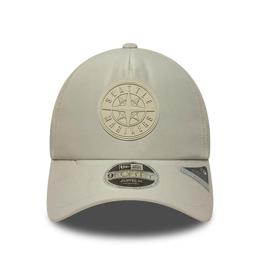 New Era 9FORTY Cap MLB Seattle Mariners Apex light beige