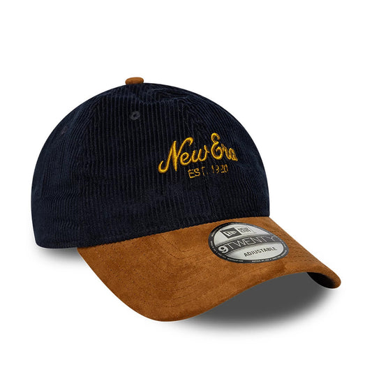 New Era 9TWENTY Cap Cord Mix navy/brown