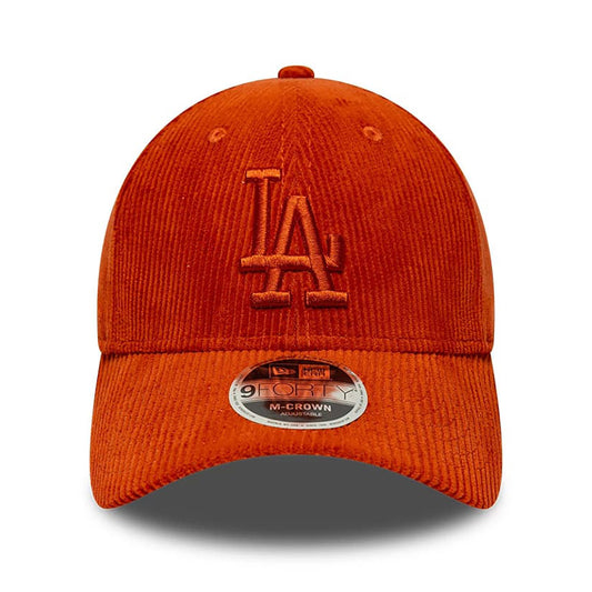 New Era 9FORTY Cap MLB Los Angeles Dodgers Cord rust red