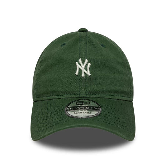 New Era 9TWENTY Cap MLB New York Yankees Mini Logo dark green