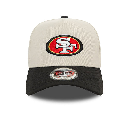 New Era 9FORTY E-Frame Cap San Francisco 49ers NFL beige