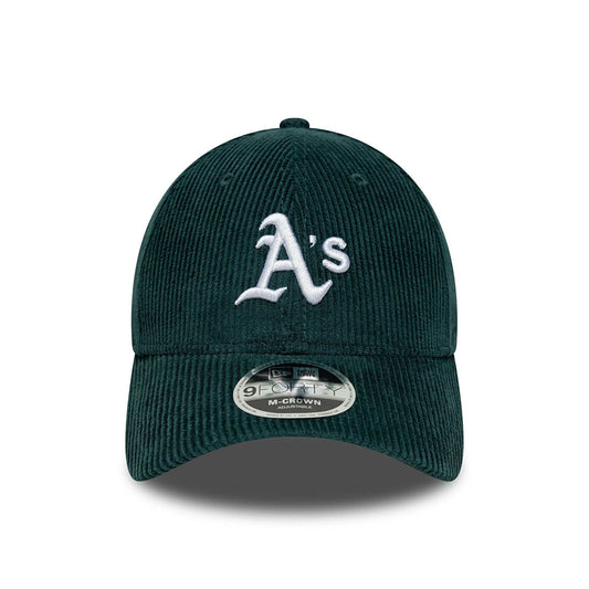 New Era 9FORTY M-Crown Cord Cap Oakland Athletics MLB green