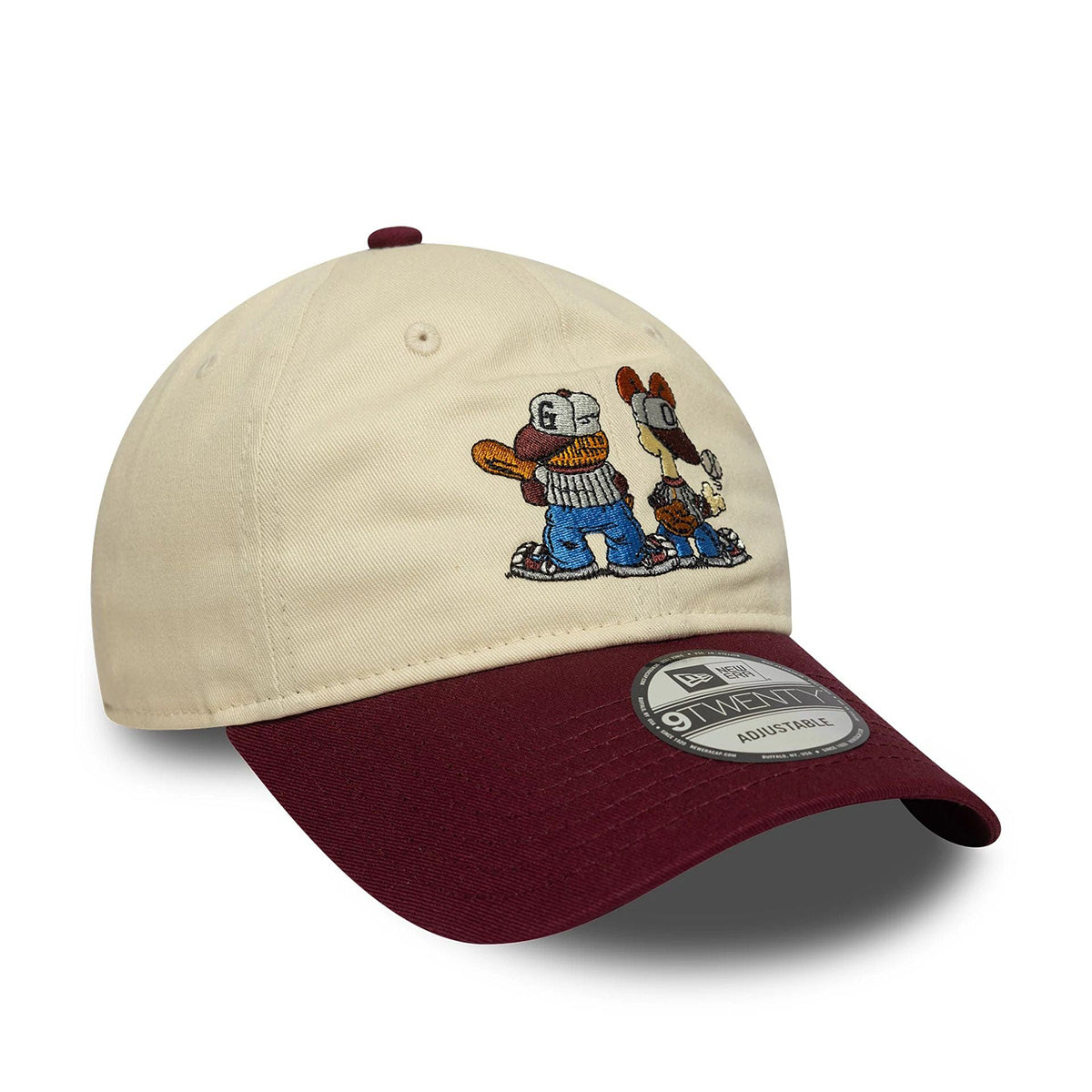 New Era 9TWENTY Cap Garfield Baseball Nickelodeon beige