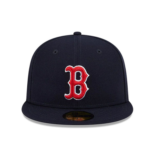 New Era 59FIFTY Cap Red Sox Floral Under Visor navy