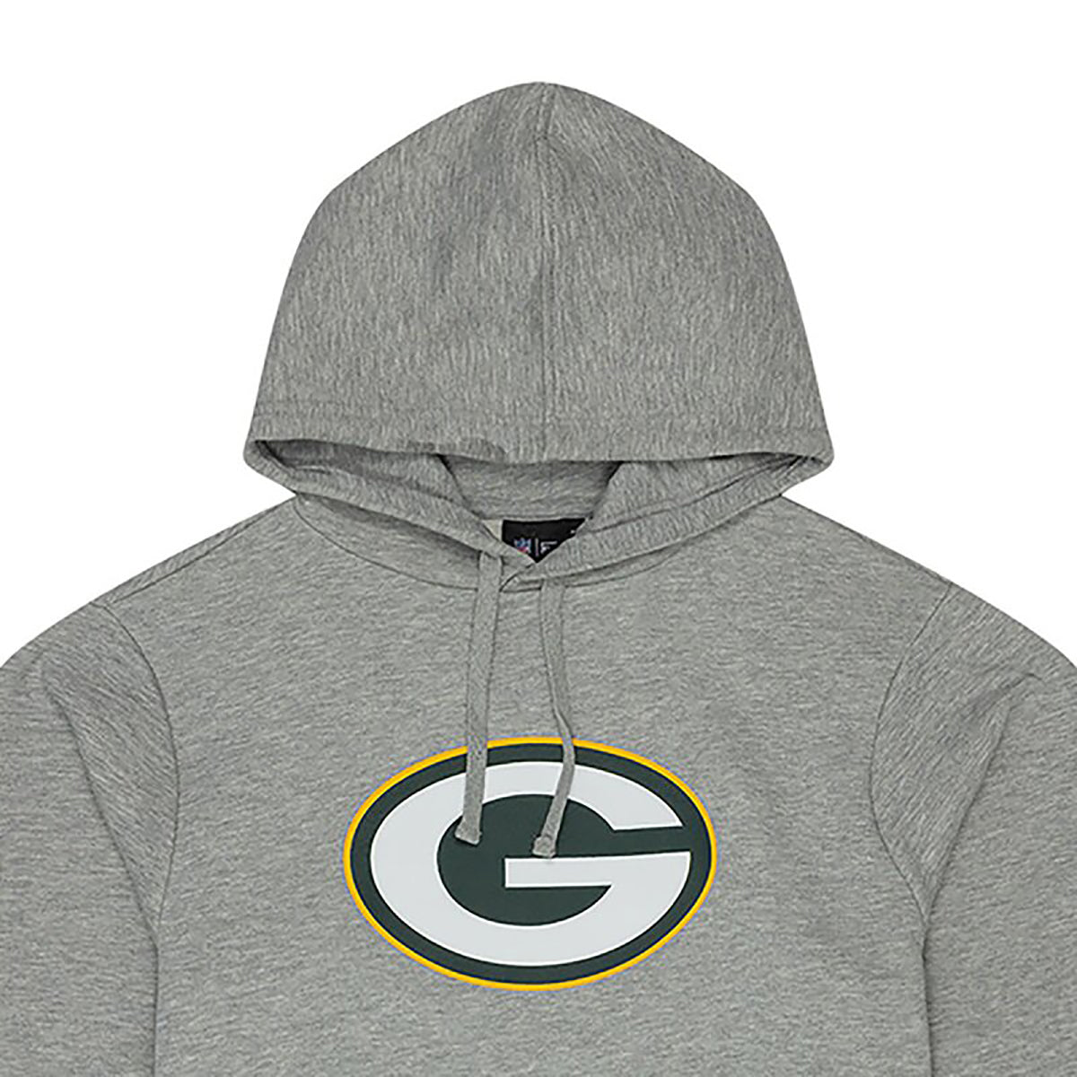 New Era Herren Hoodie NFL Green Bay Packers Logo grau