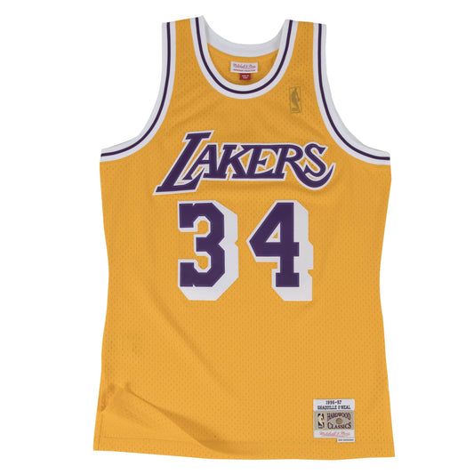 Mitchell & Ness HWC Swingman Jersey Los Angeles Lakers Home 1996-97 Shaquille O'Neal yellow