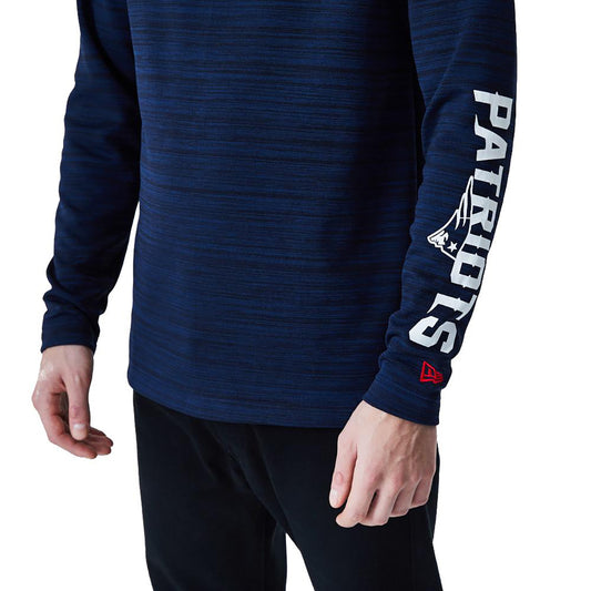 New Era Hoodie Engineered Raglan New England Patriots navy