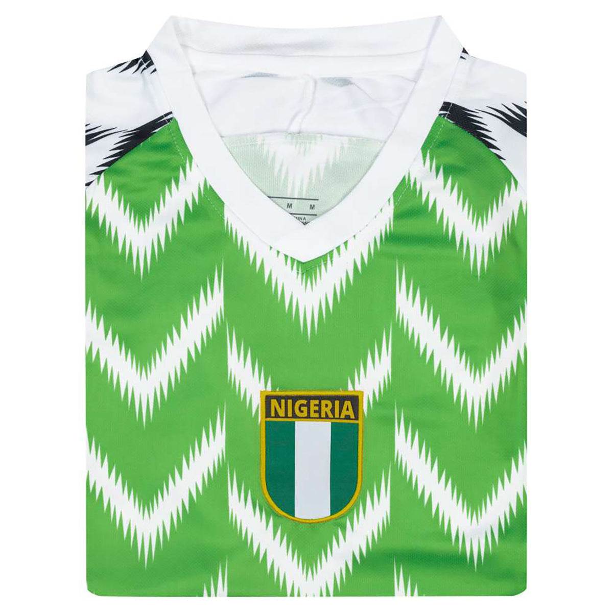 JELEX Herren Nigeria Trikot Retro History green