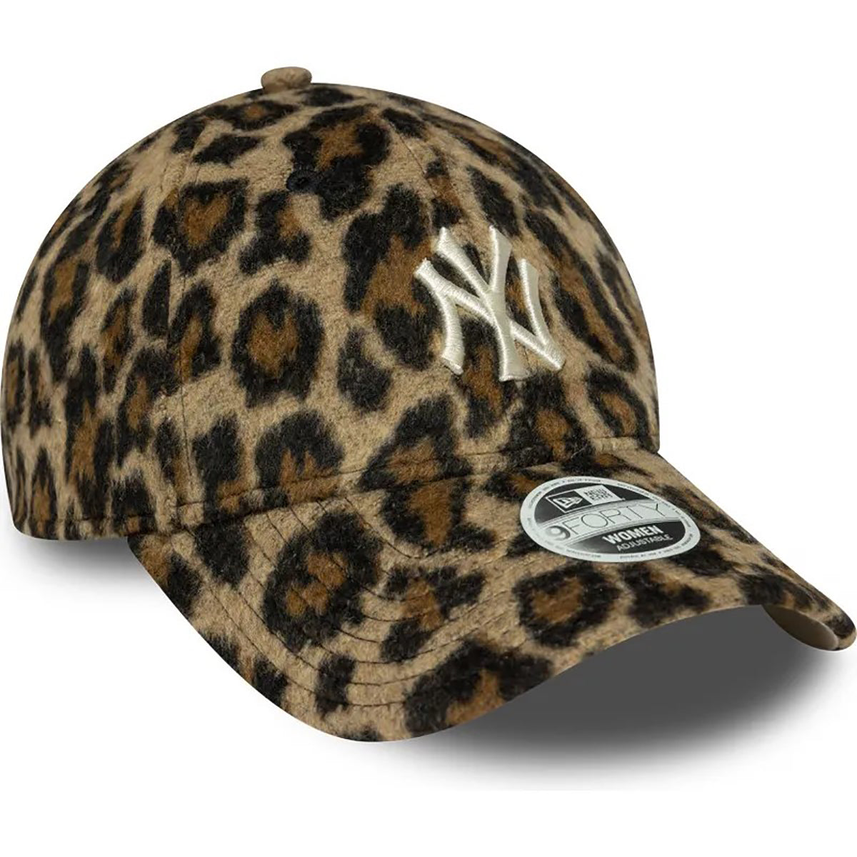 New Era 9FORTY Women Cap New York Yankees Cosy Animal brown
