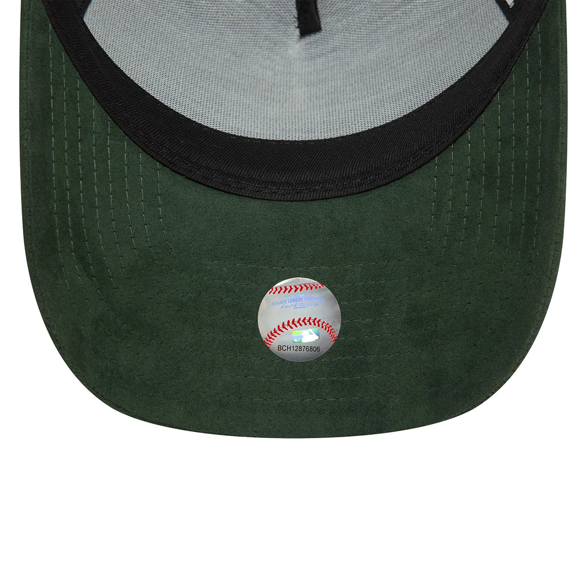 New Era 9FORTY Cap Los Angeles Dodgers Faux Suede dark green