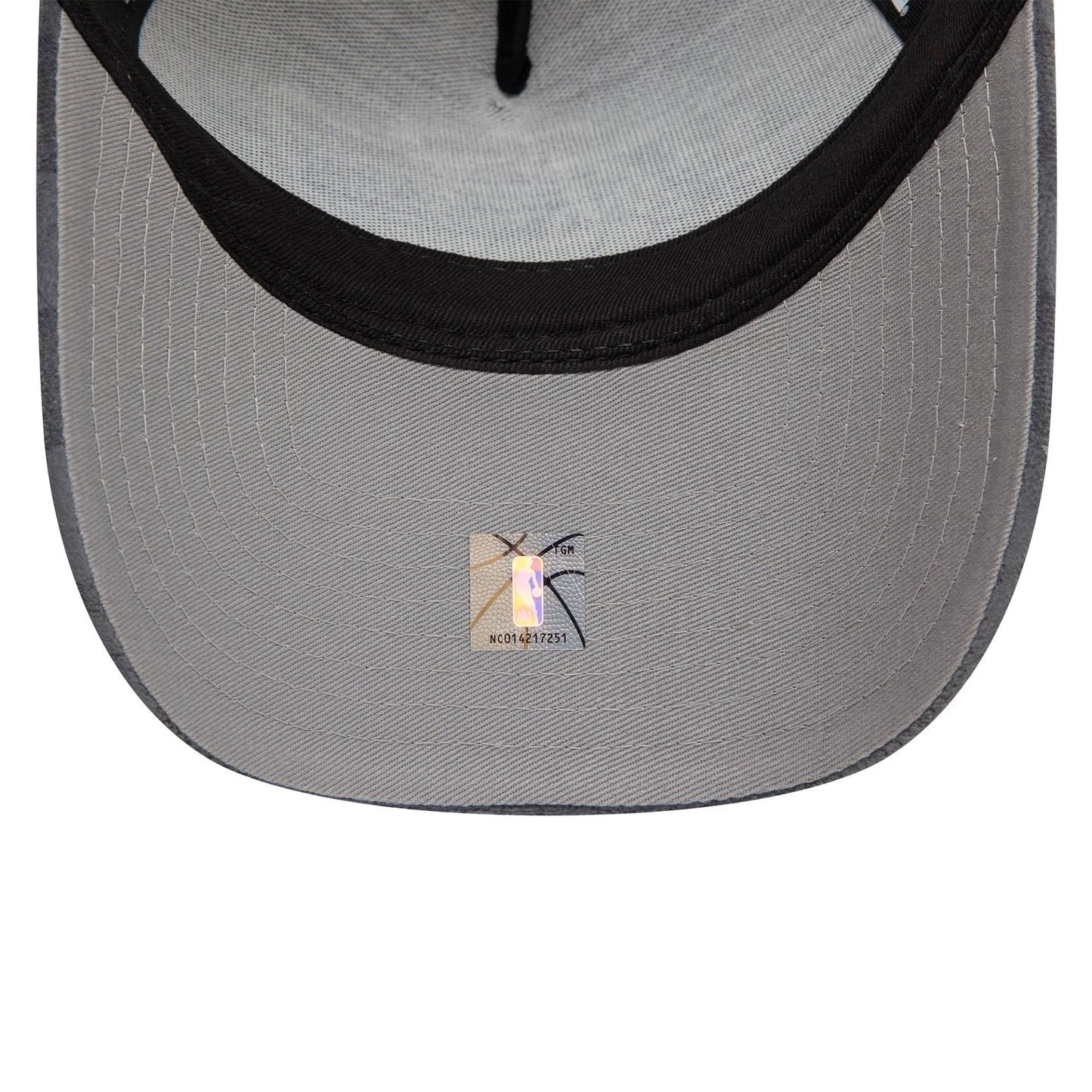 New Era 9FORTY A-Frame Trucker Cap Tonal Check LA Lakers grey