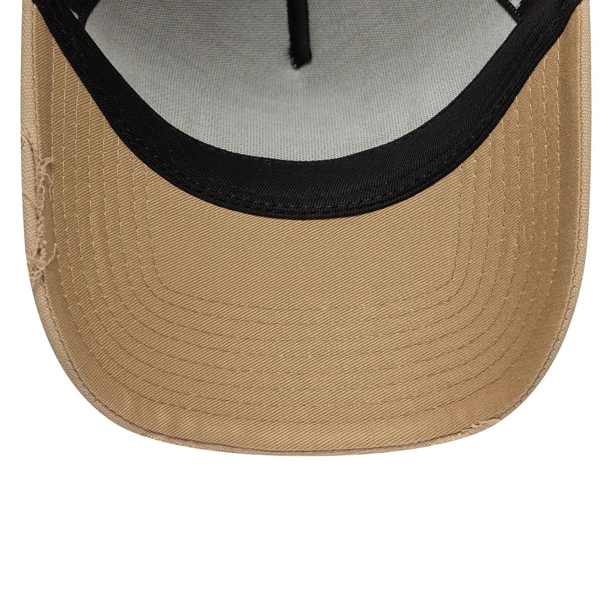 New Era 9FORTY A-Frame Trucker Cap Canvas Distressed beige