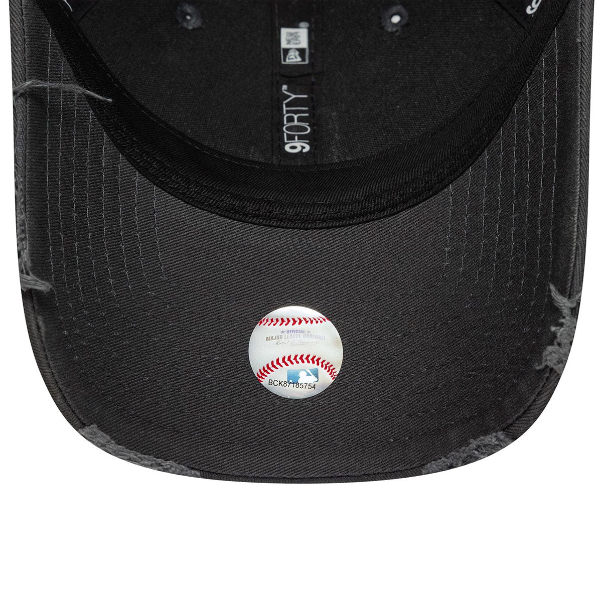 New Era 9FORTY Cap Los Angeles Dodgers MLB Washed Distressed charcoal