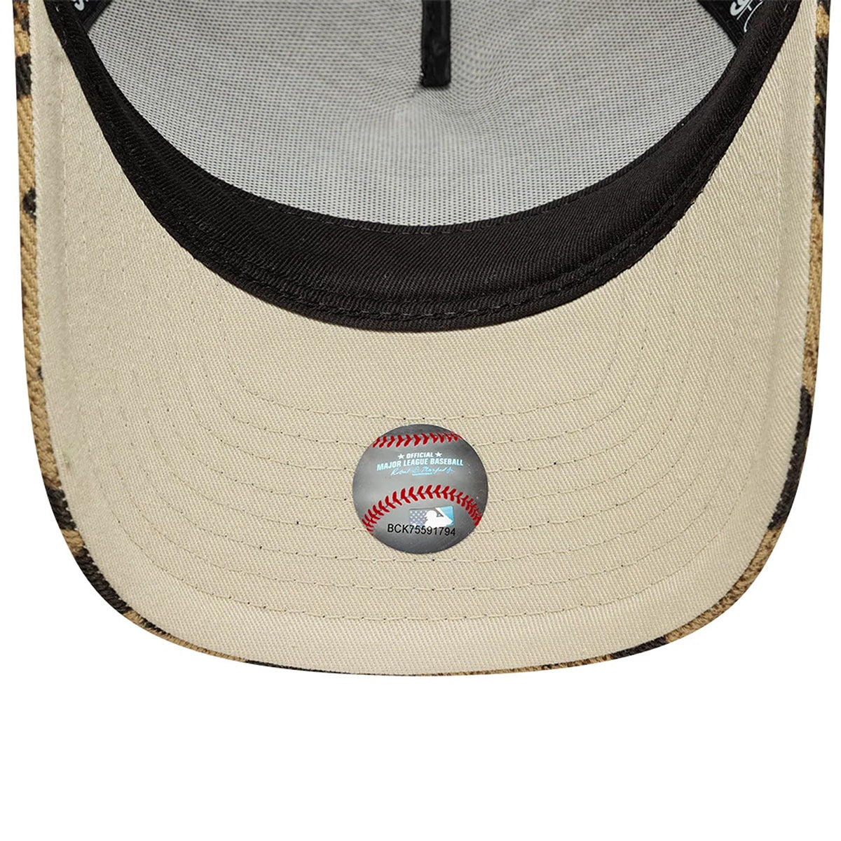 New Era 9FORTY Damen Trucker Cap New York Yankees MLB Leopard dark grey