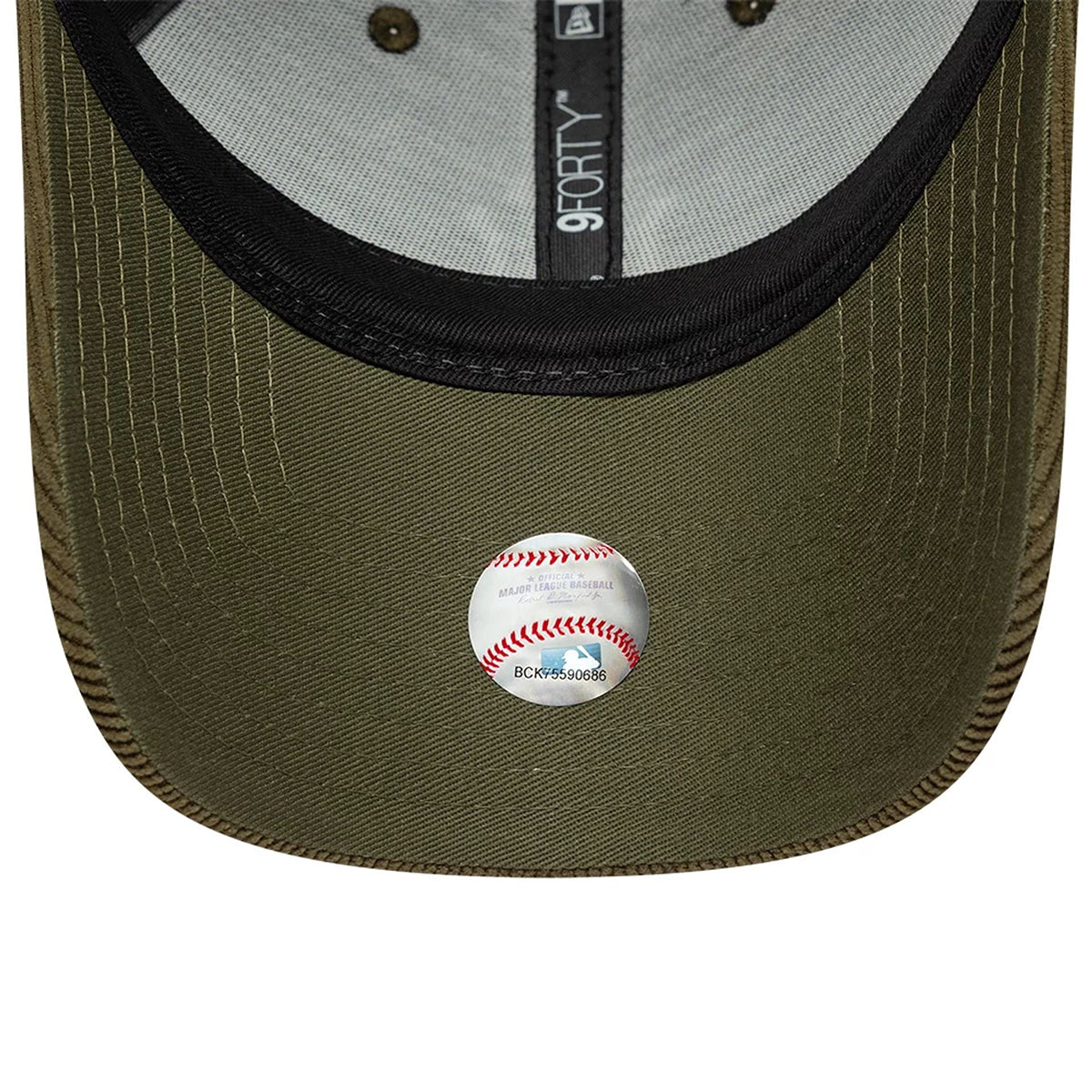New Era 9FORTY Cap New York Yankees MLB Soft Cord dark green