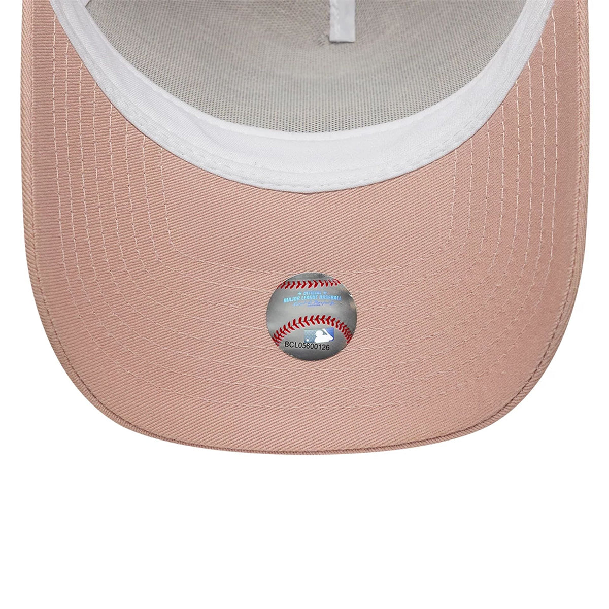New Era 9FORTY Trucker Cap MLB New York Yankees Outline pastel pink
