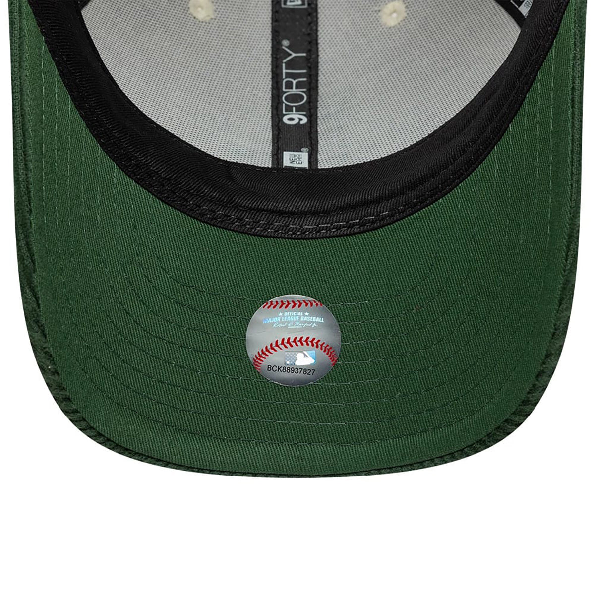 New Era 9FORTY Cap MLB Los Angeles Dodgers Cord cream/green