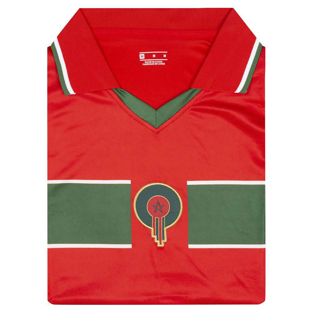 JELEX Herren Marokko Trikot Retro History red