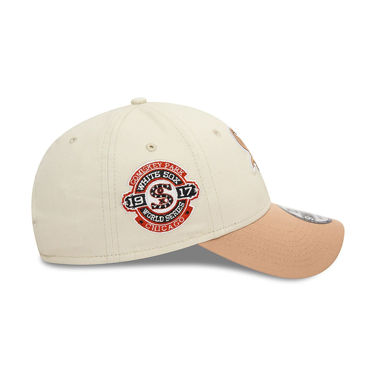 New Era 9FORTY Cap Chicago White Sox World Series beige