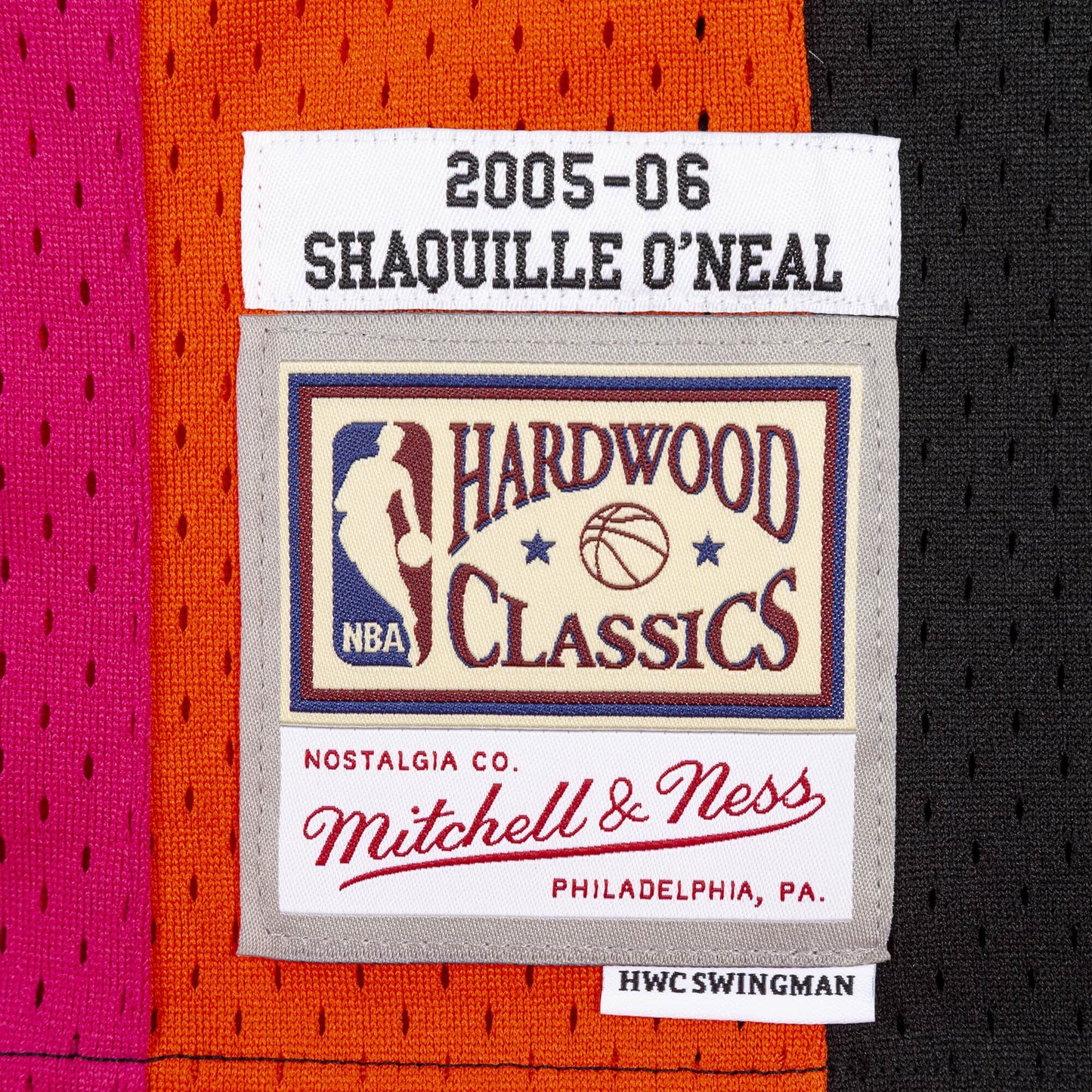Mitchell & Ness HWC Swingman Jersey Miami Heat 2005-06 Shaquille O'Neal black