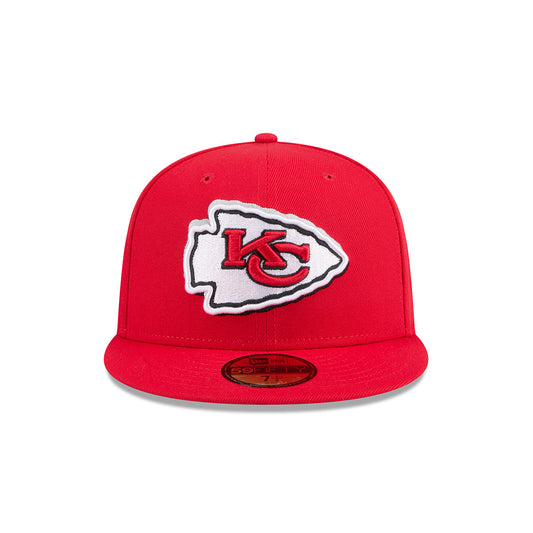 New Era 59FIFTY Cap Kansas City Chiefs NFL24 Draft 5950 red