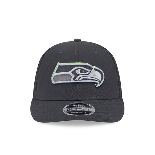 New Era 9FIFTY Snapback Cap Seattle Seahawks NFL24 Draft LP950 grey