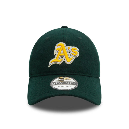 New Era 9TWENTY Cap Oakland Athletics MLB Melton dark green