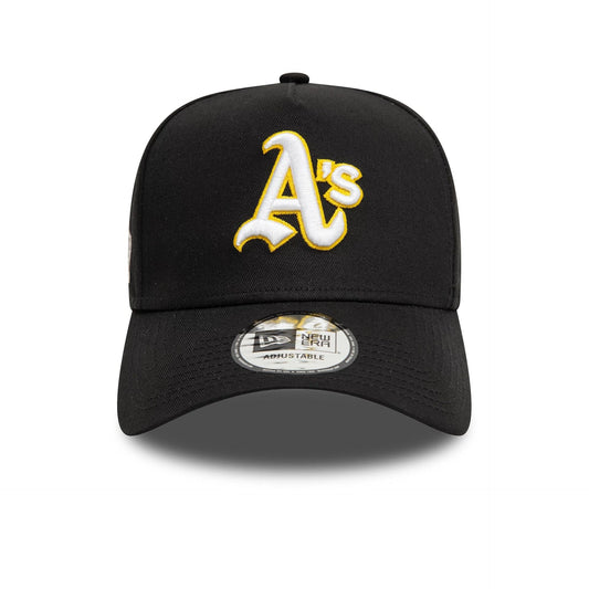 New Era 9FORTY A-Frame Cap Oakland Athletics World Series Patch black
