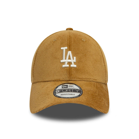 New Era 9FORTY Cap LA Dodgers Cord beige