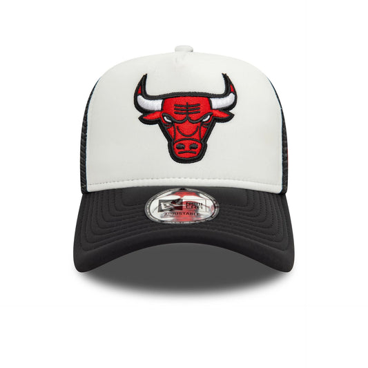 New Era 9FORTY A-Frame Trucker Cap NBA Flower Chicago Bulls black
