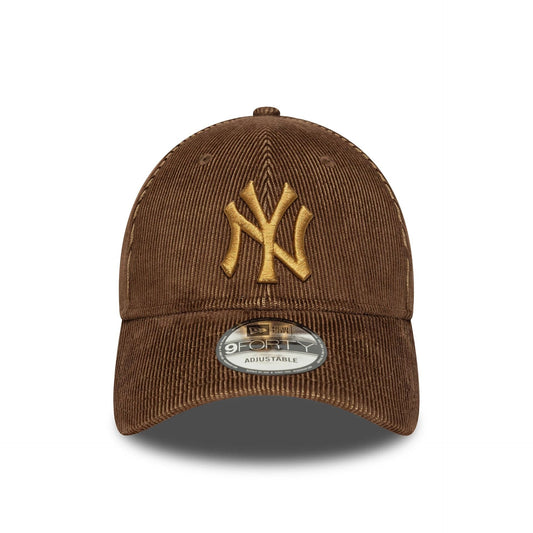 New Era 9FORTY Cap New York Yankees Two Tone Cord brown